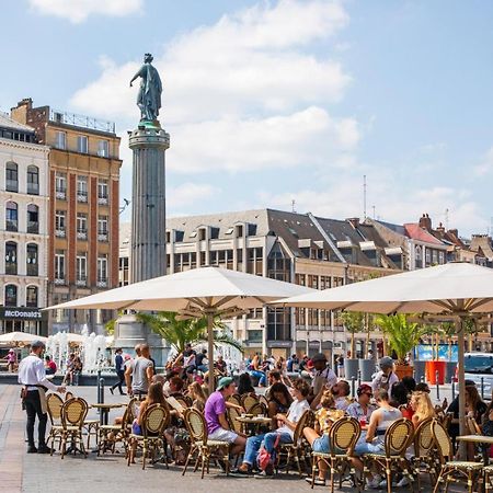 Bright, Fully-Equipped Apartment In Central Lille Luaran gambar